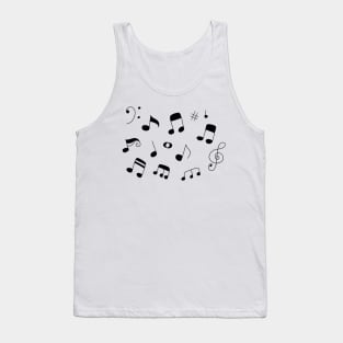 Music Notes Tank Top